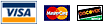 we accept visa mastercard and discover