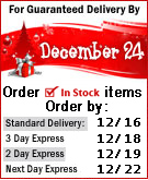 Shipping Schedule for Christmas
